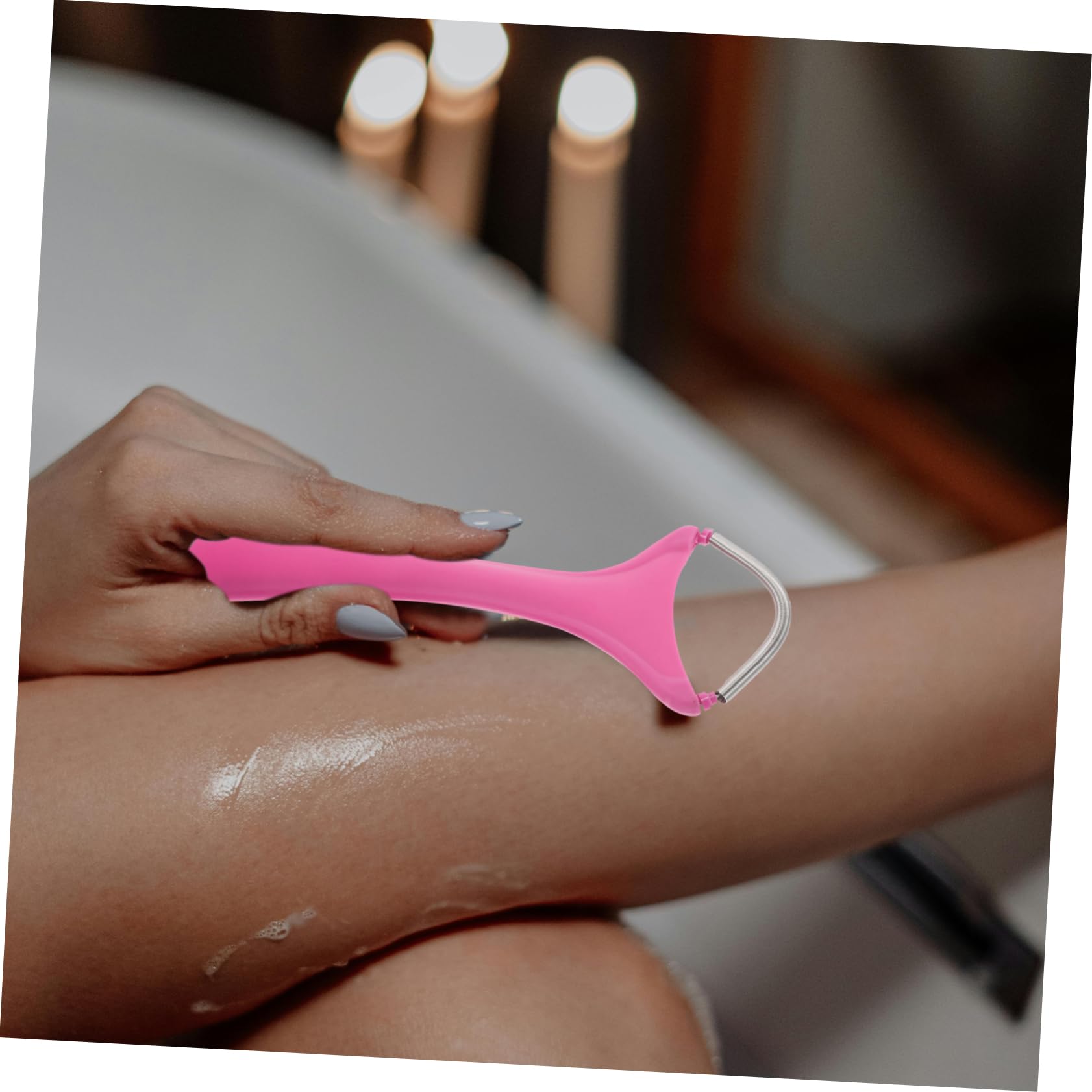 Best Manual Spring Facial Hair Remover for Women - Painless Epilator Tool for Chin, Upper Lip & Face Hair Removal - Perfect for Home Use & Travel
