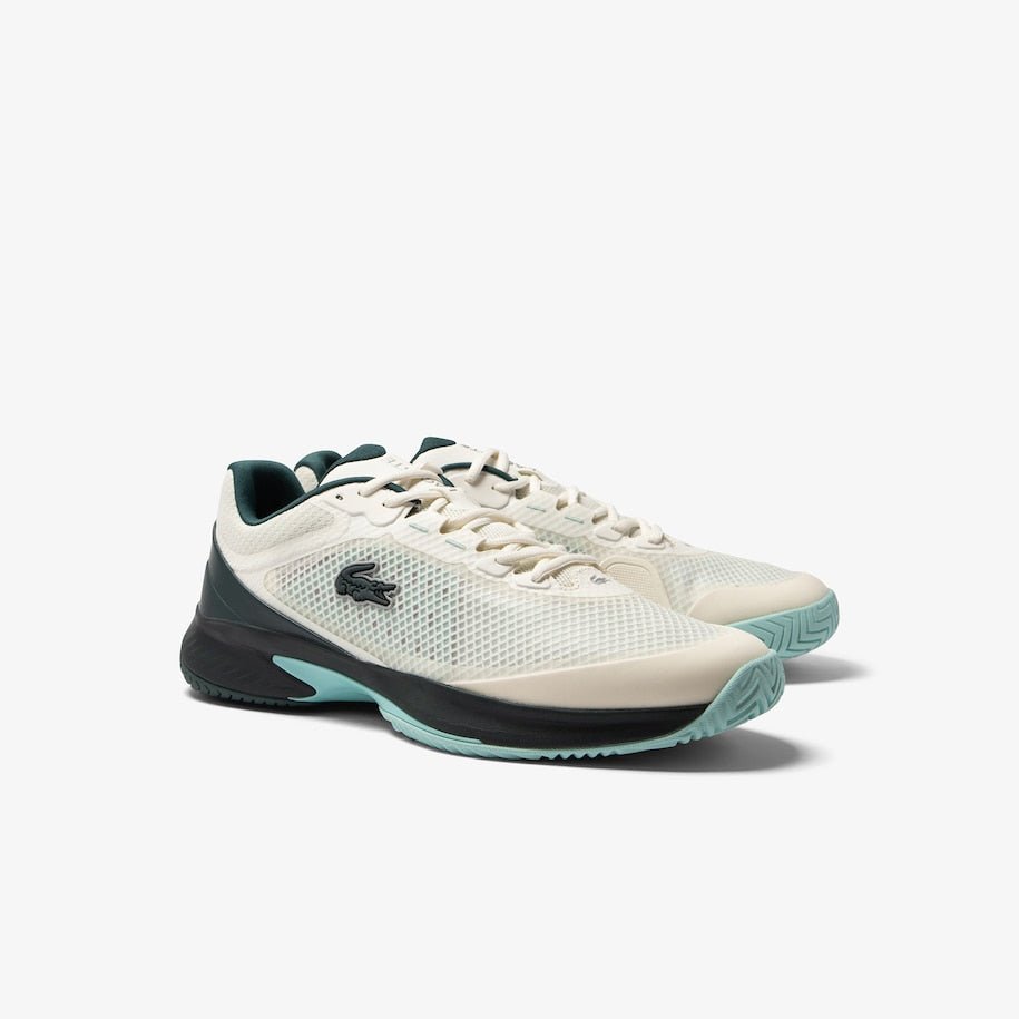 Lacoste Tech Point Women's Tennis Shoes - White & Green | Lightweight Comfort for Casual Wear, Gym & Court Sports