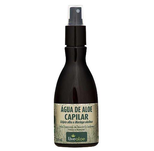 Livealoe Aloe Vera Eclipta Moringa Rosemary Lavender Capillary Water 210ml - Natural Hair Growth Serum for Thicker, Stronger Hair | Perfect for Daily Scalp Care & Hair Treatment