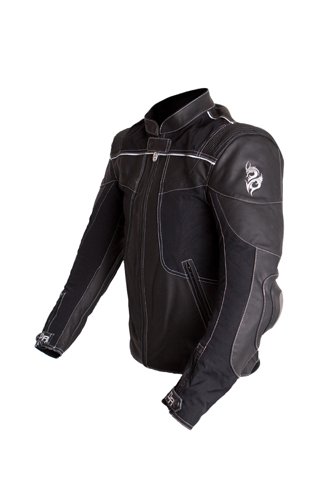 Dragon Rider Dark Angel Genuine Leather Motorcycle Jacket for Men & Women - Stylish Biker Jacket for Riding, Racing & Outdoor Adventures