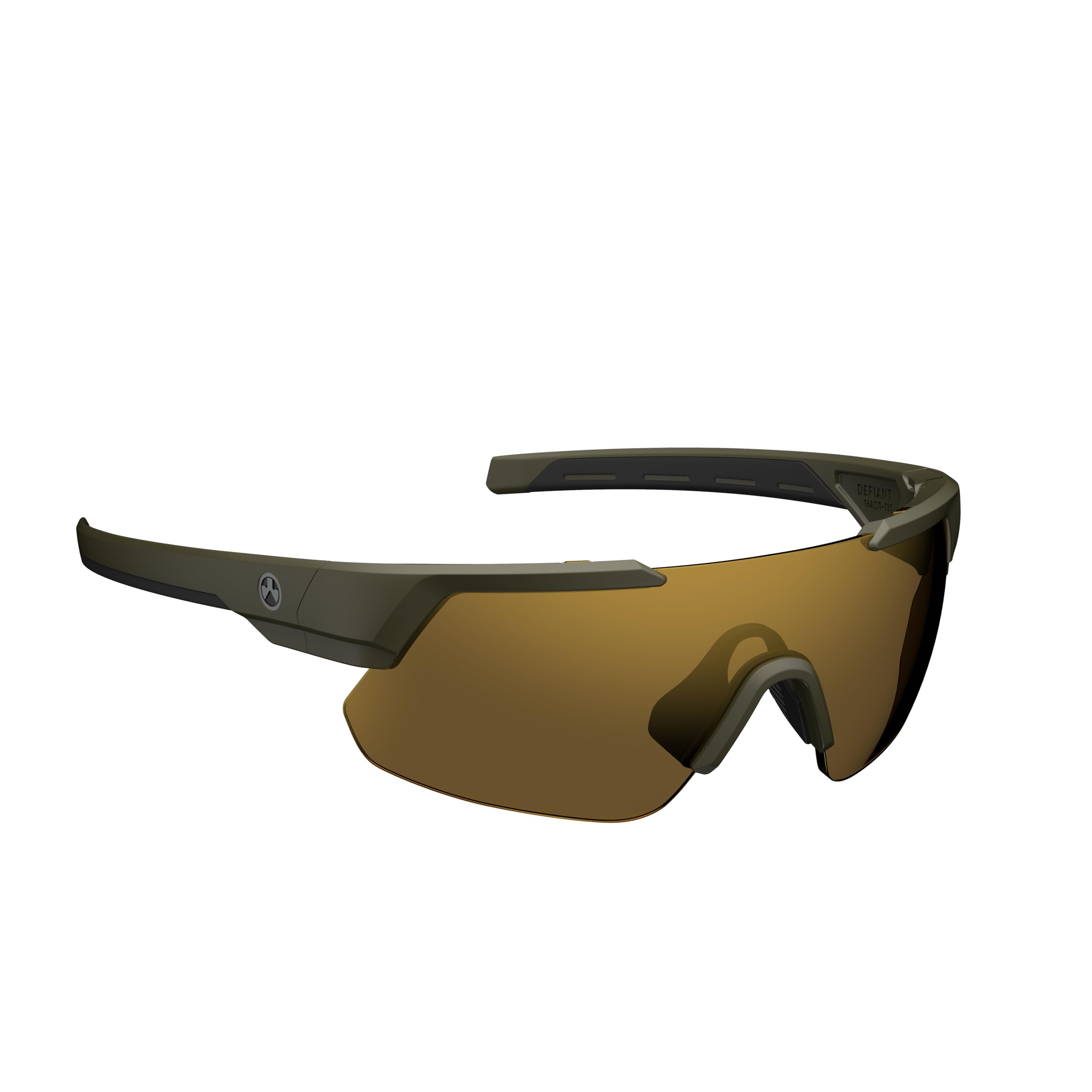 Magpul Defiant Tactical Glasses - Polarized Sports Sunglasses for Men - UV Protection, Impact Resistant - Perfect for Shooting, Hunting & Outdoor Activities