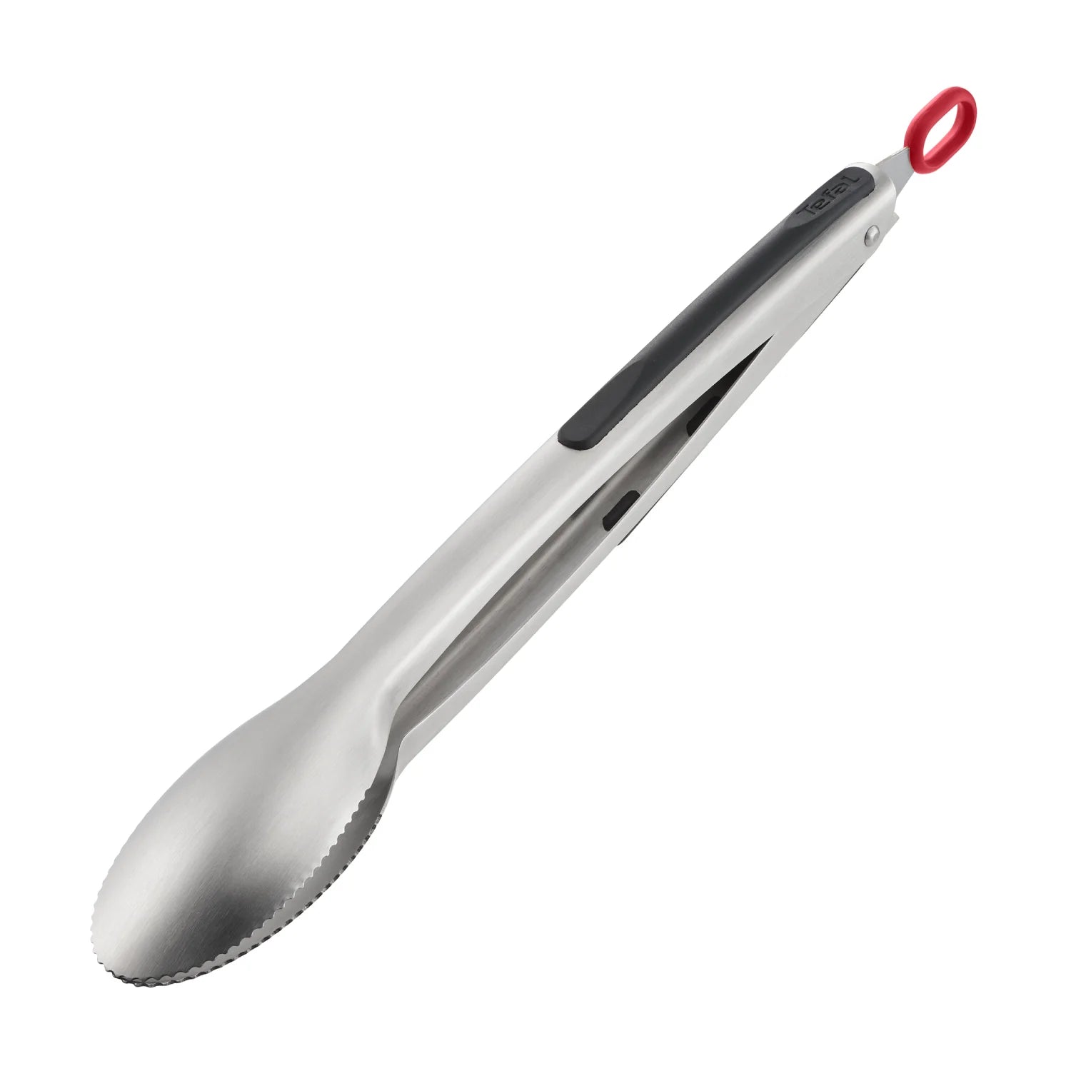 Tefal Ingenio K1183014 Premium Stainless Steel Kitchen Tongs - Perfect for Grilling, Cooking, and Serving Food