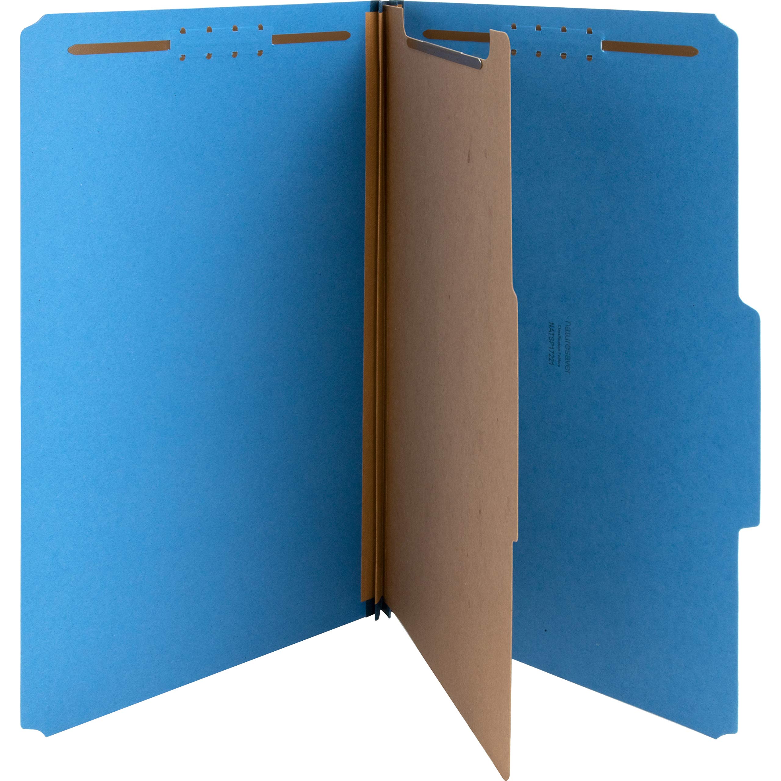 Dark Blue Classification Folders - NATSP17221 - Premium File Organizers for Office, School, and Home Document Storage