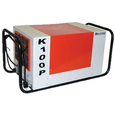Ebac K100P High-Capacity Crawl Space & Commercial Dehumidifier - 70 Pints/Day, Energy Efficient, Ideal for Basements, Warehouses & Water Damage Restoration