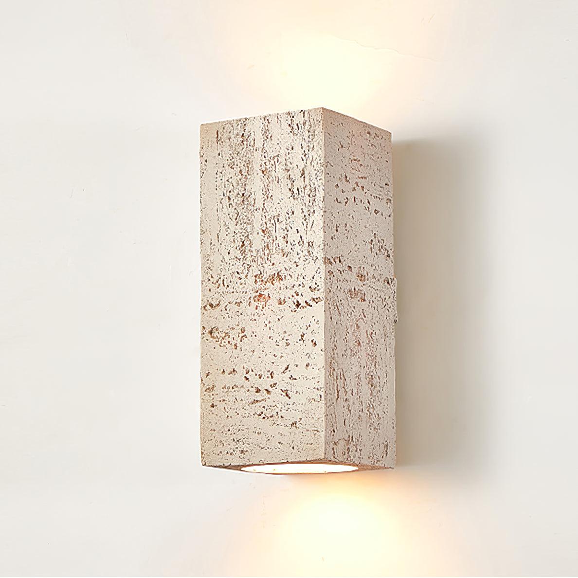 Modern Brick Wall Lamp - Industrial Style LED Sconce Light Fixture for Bedroom, Living Room, and Office Decor | Energy Efficient Indoor Lighting Solution