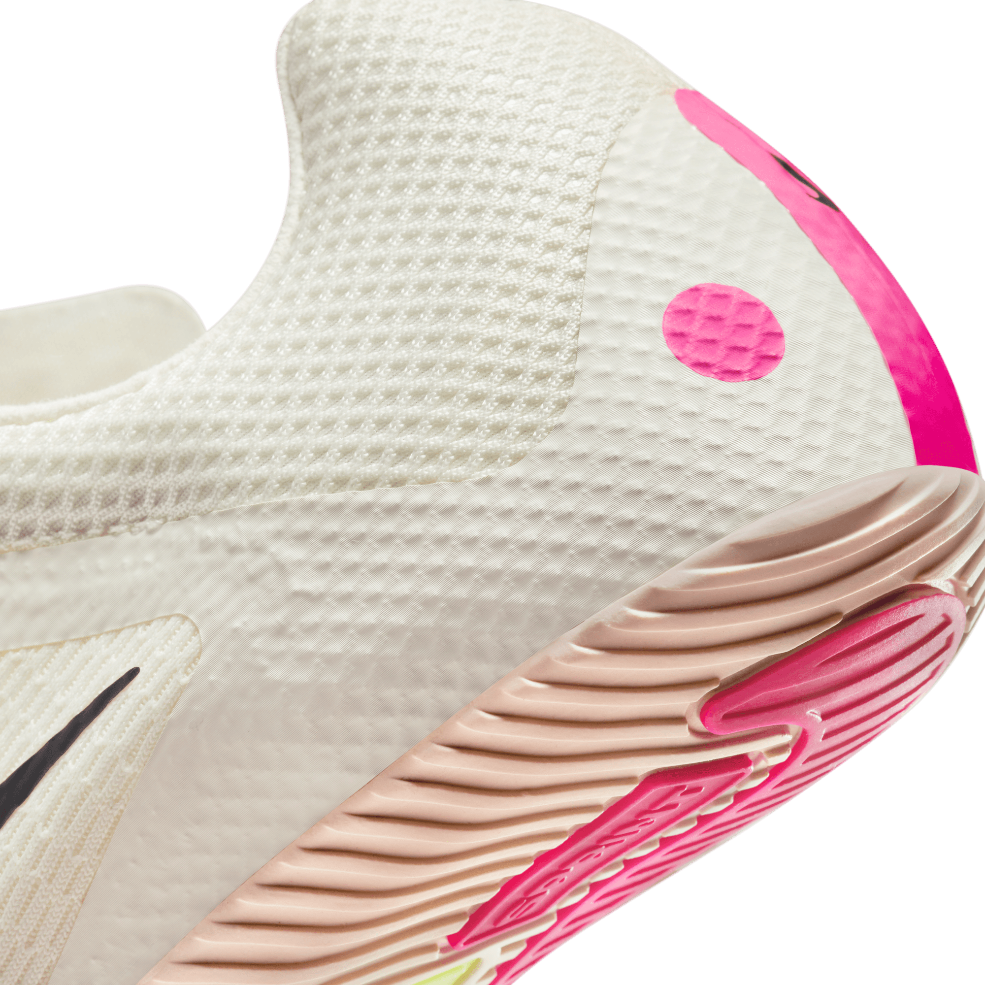 Unisex Nike Zoom Rival Sprint Track & Field Running Shoes - Lightweight Breathable for Men & Women (Sail/Fierce Pink/Lemon Twist) - Perfect for Sprinting, Training & Competition