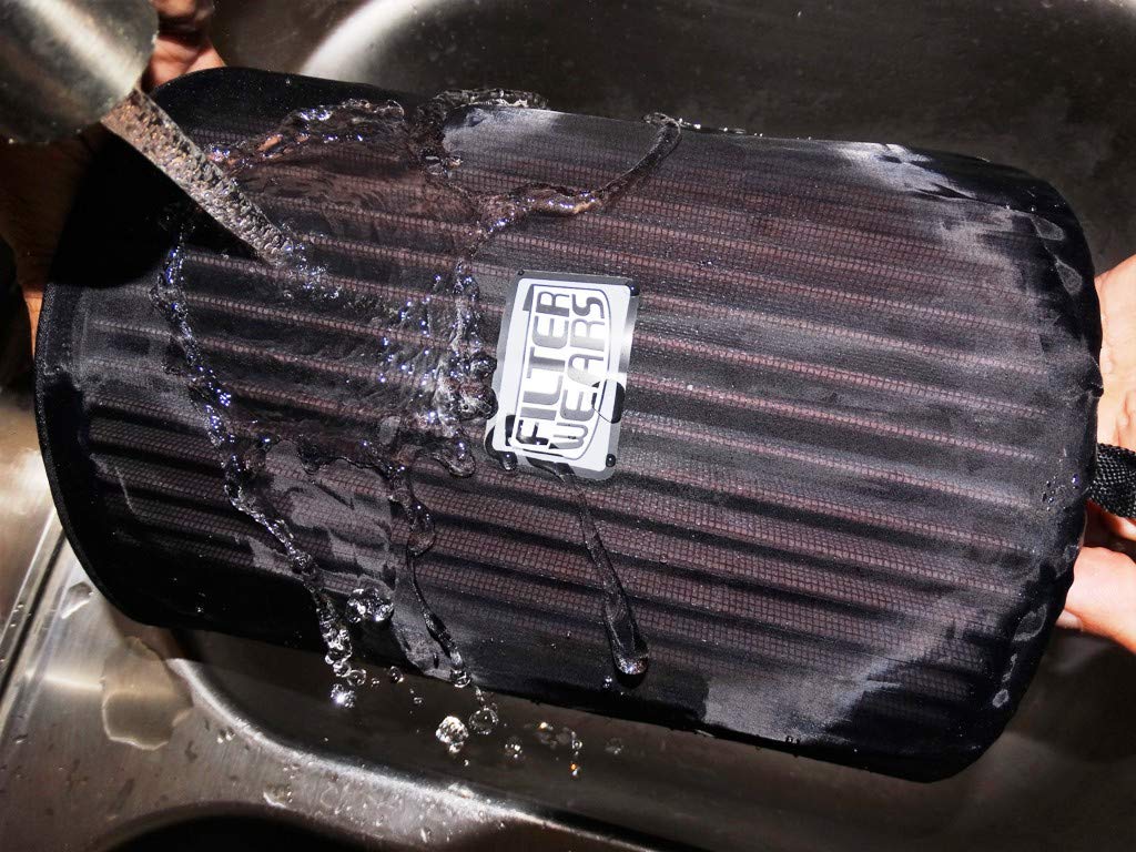 K&N E-1500 Air Filter Replacement Pre-Filter K417K by FILTERWEARS - High Performance Engine Protection for Trucks, SUVs & Off-Road Vehicles