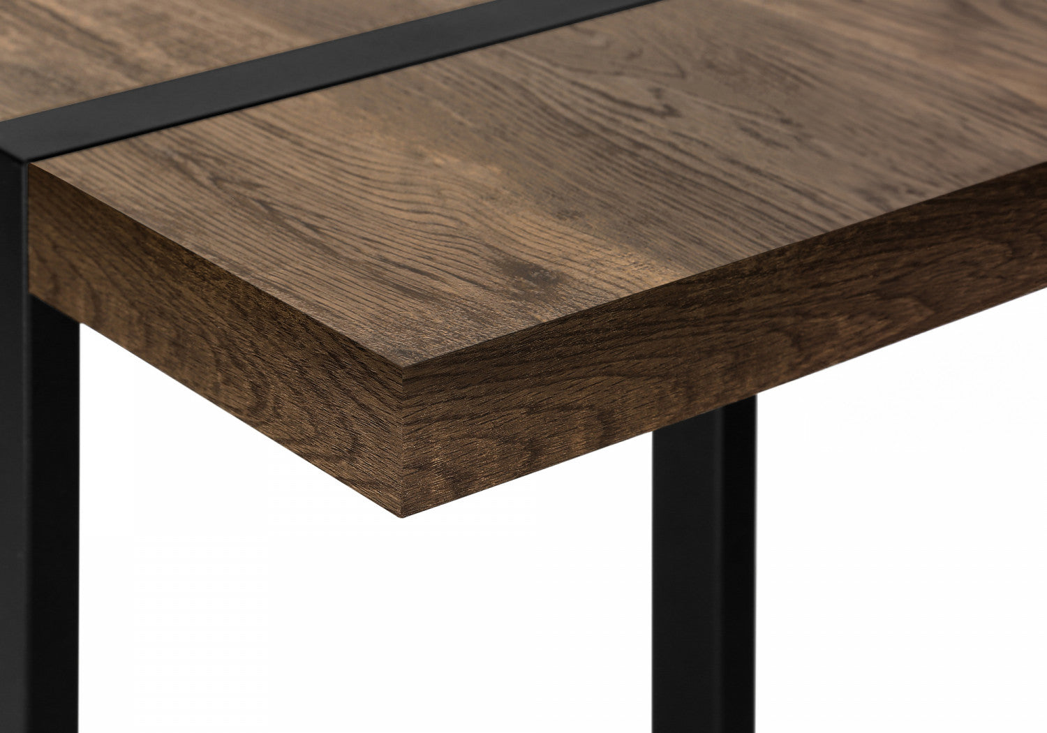 Rustic Brown Allen Sofa Table - Farmhouse Console Table for Living Room, Entryway & Hallway Decor