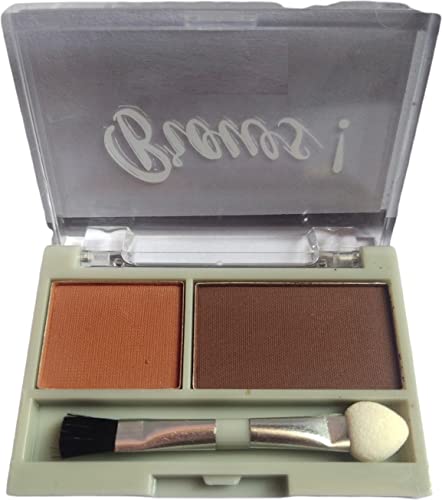 Long Lasting Eyebrow Powder Palette with Mini Brush - Professional Waterproof Eyebrow Makeup Kit for Natural & Bold Brows - Perfect for Daily Use, Parties & Special Events