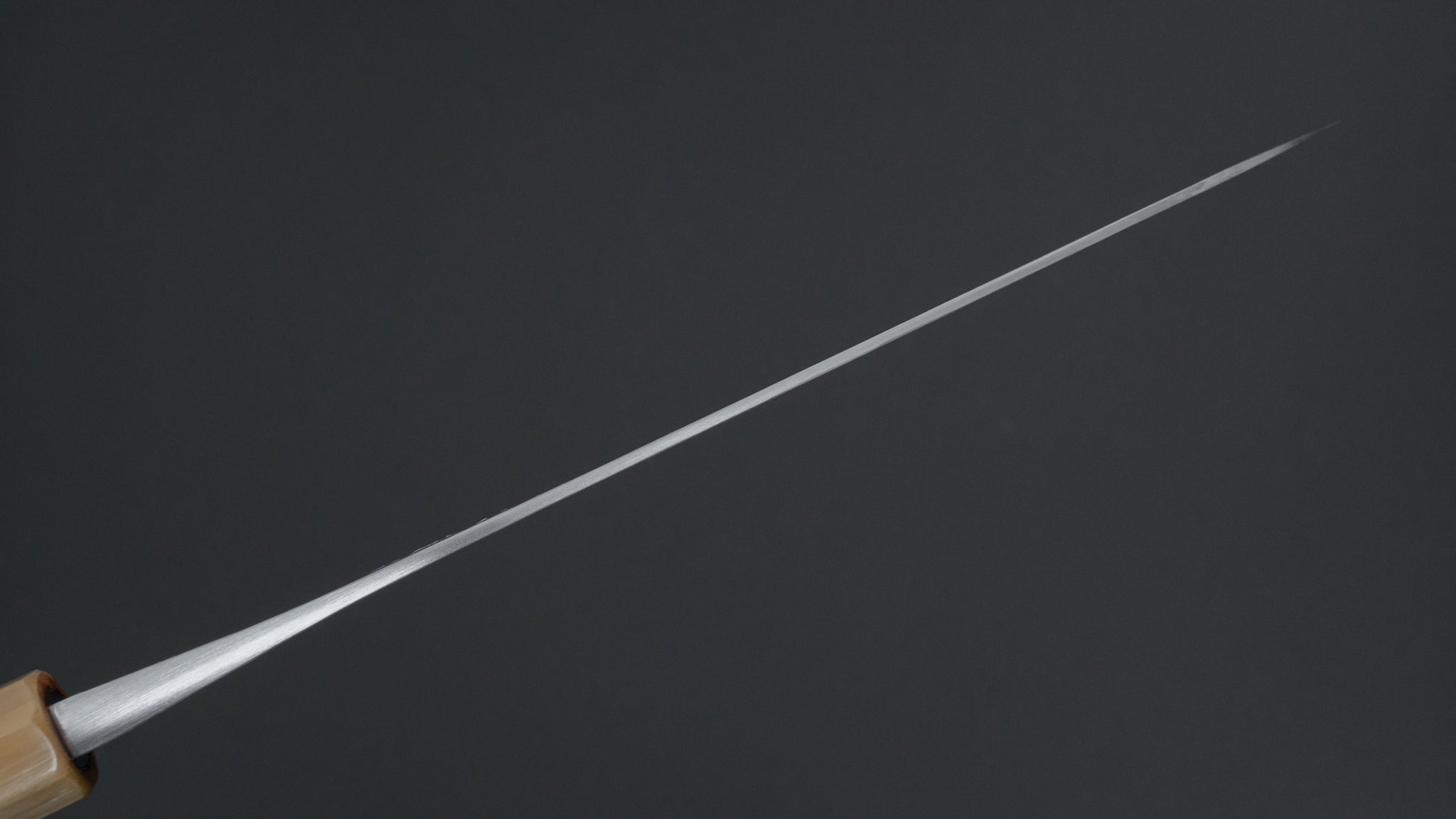 Jiro Tsuchime 210mm Sujihiki Knife - Premium Taihei Tagayasan Handle (#607) - Perfect for Slicing Sashimi, Roasts & Delicate Meats