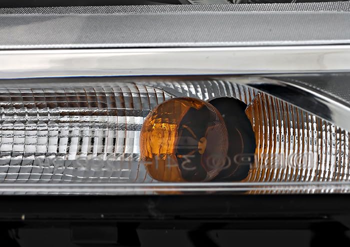 Volkswagen Jetta Headlights Replacement Set - Halogen Headlamp Assembly for Driver & Passenger Side (2011-2014 Models) | Perfect for Night Driving & Foggy Conditions