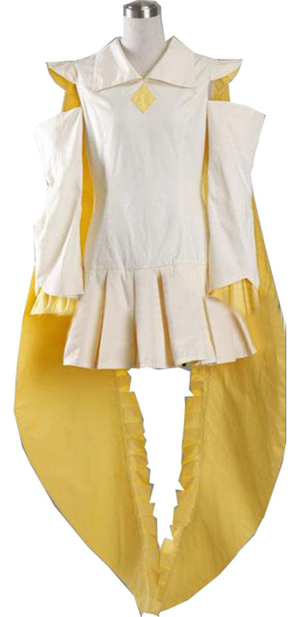 Cosnew Anime Hinamori Amu Yellow Dress Uniform Cosplay Costume - Perfect for Anime Conventions, Halloween, and Roleplay Events