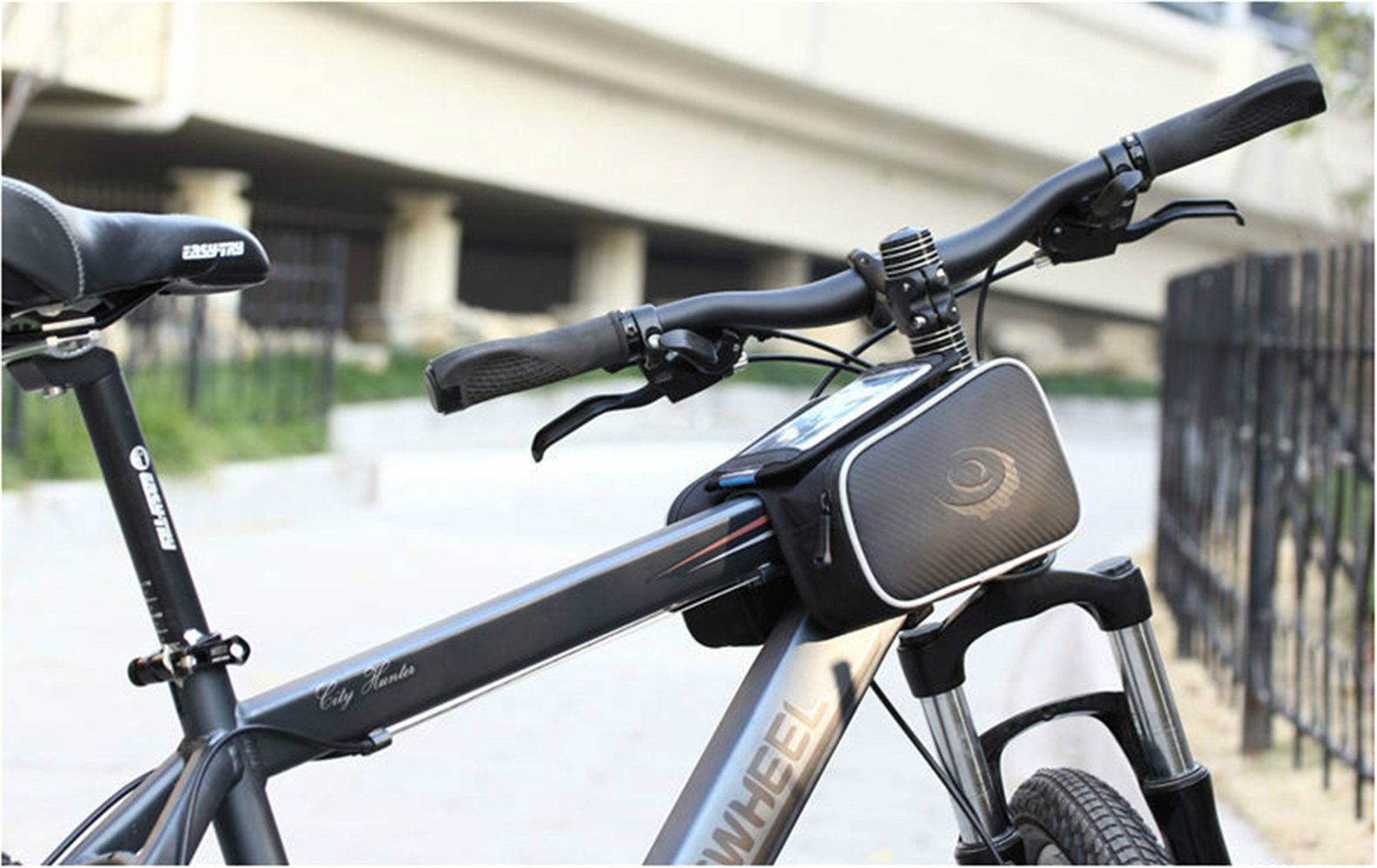 Premium Bike Phone Holder - Waterproof Cycling Phone Pouch with Secure Mount for iPhone & Android - Perfect for Road Bikes, Mountain Biking & Commuting