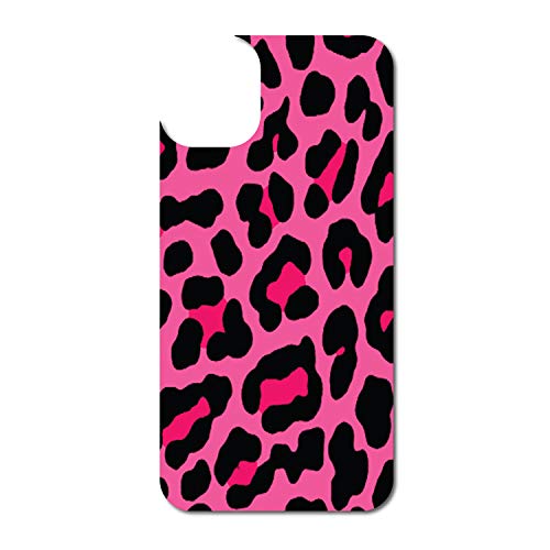 Hot Pink Black Leopard Skin Spots