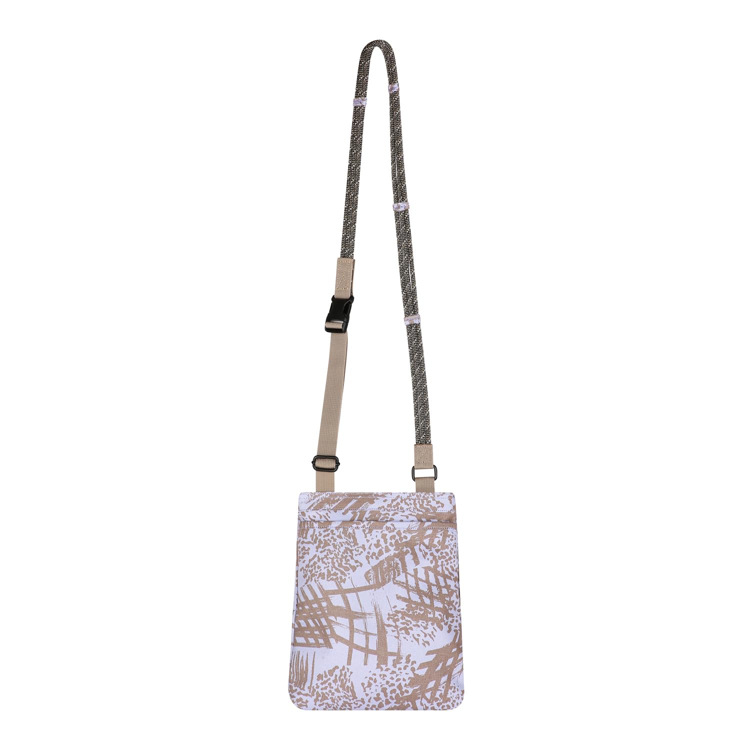 KAVU Keepalong Semi Padded Sling Canvas Rope Crossbody Bag - Lightweight Durable Shoulder Bag for Men & Women - Perfect for Hiking, Travel, and Everyday Use