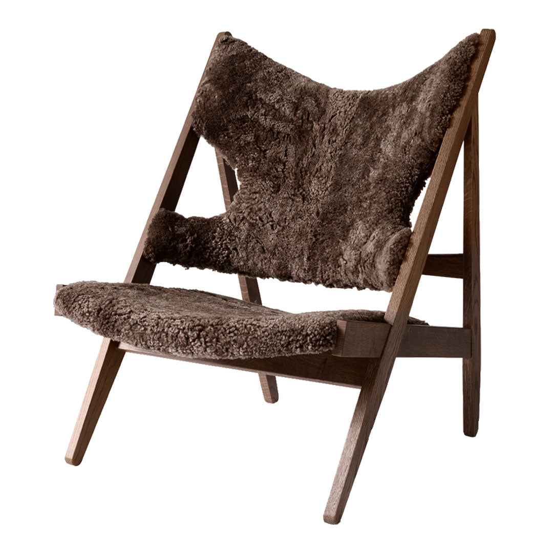 Cozy Knitting Lounge Chair for Relaxation - Ergonomic Design with Soft Cushions - Perfect for Reading, Knitting, or Napping in Living Room & Bedroom