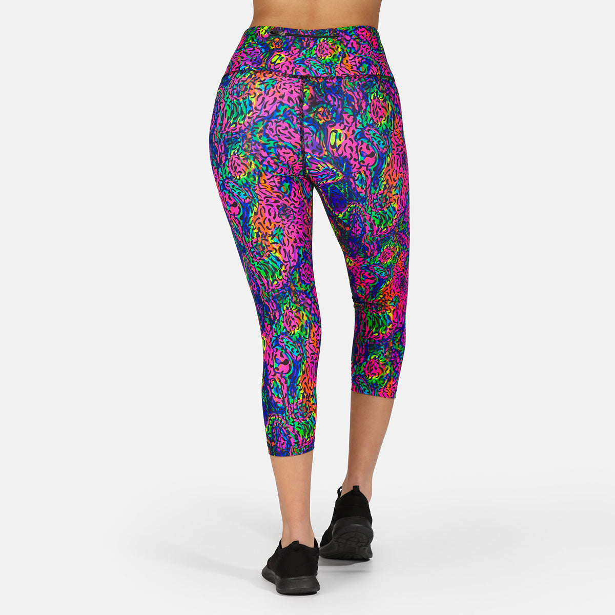 Celestial Capri Pants - Women's High Waisted Yoga Pants for Workout, Lounge & Travel - Soft Stretchy Comfortable Leggings for Yoga, Running & Everyday Wear