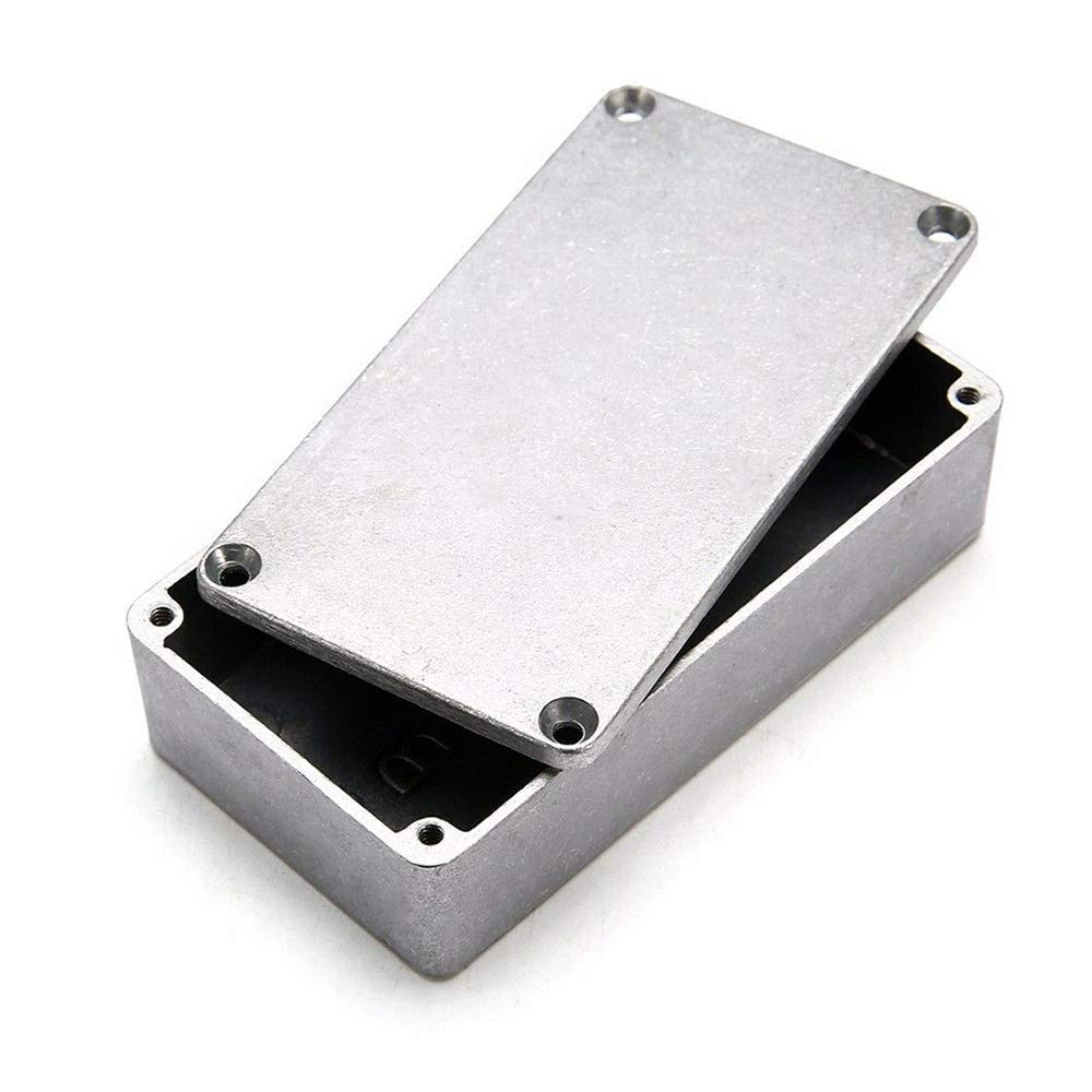 Waterproof Diecast Aluminum Enclosure Box 254x71x52.5mm - Outdoor Electrical Junction Box for Solar Panels, CCTV Cameras & Industrial Equipment Protection