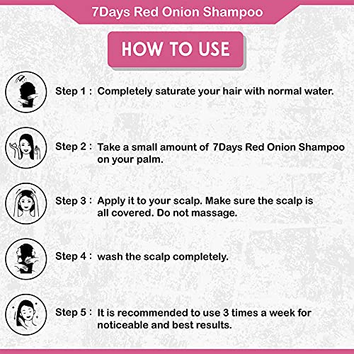 Kisra 7 Days Black Seed & Red Onion Hair Growth Oil & Shampoo Combo Set (100ml Each) - Ultimate Hair Care Kit for Thicker, Stronger Hair - Perfect for Daily Use & Scalp Treatment