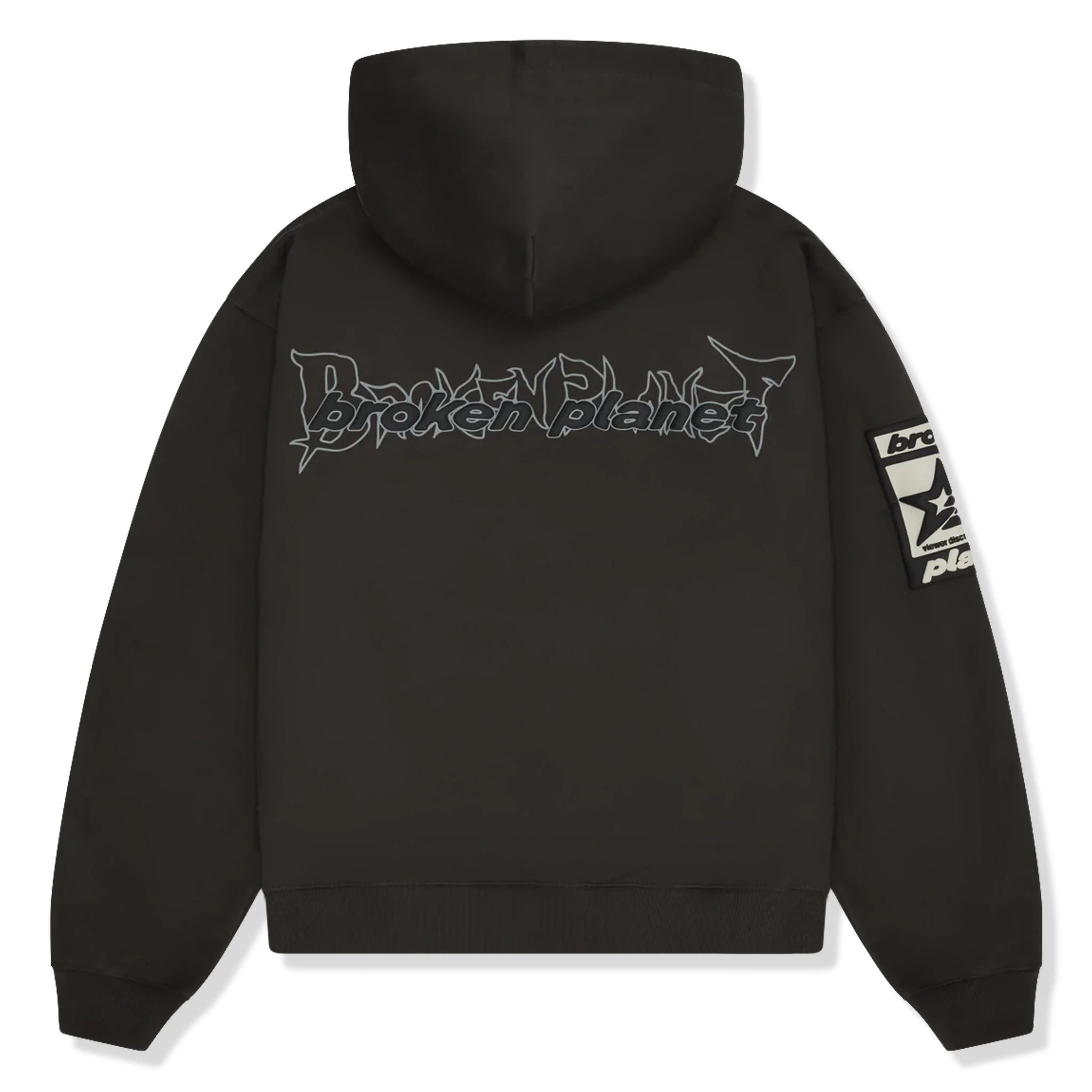 Broken Planet Beware Black Hoodie - Trendy Streetwear for Men & Women | Perfect for Casual Outfits, Urban Fashion, and Everyday Wear