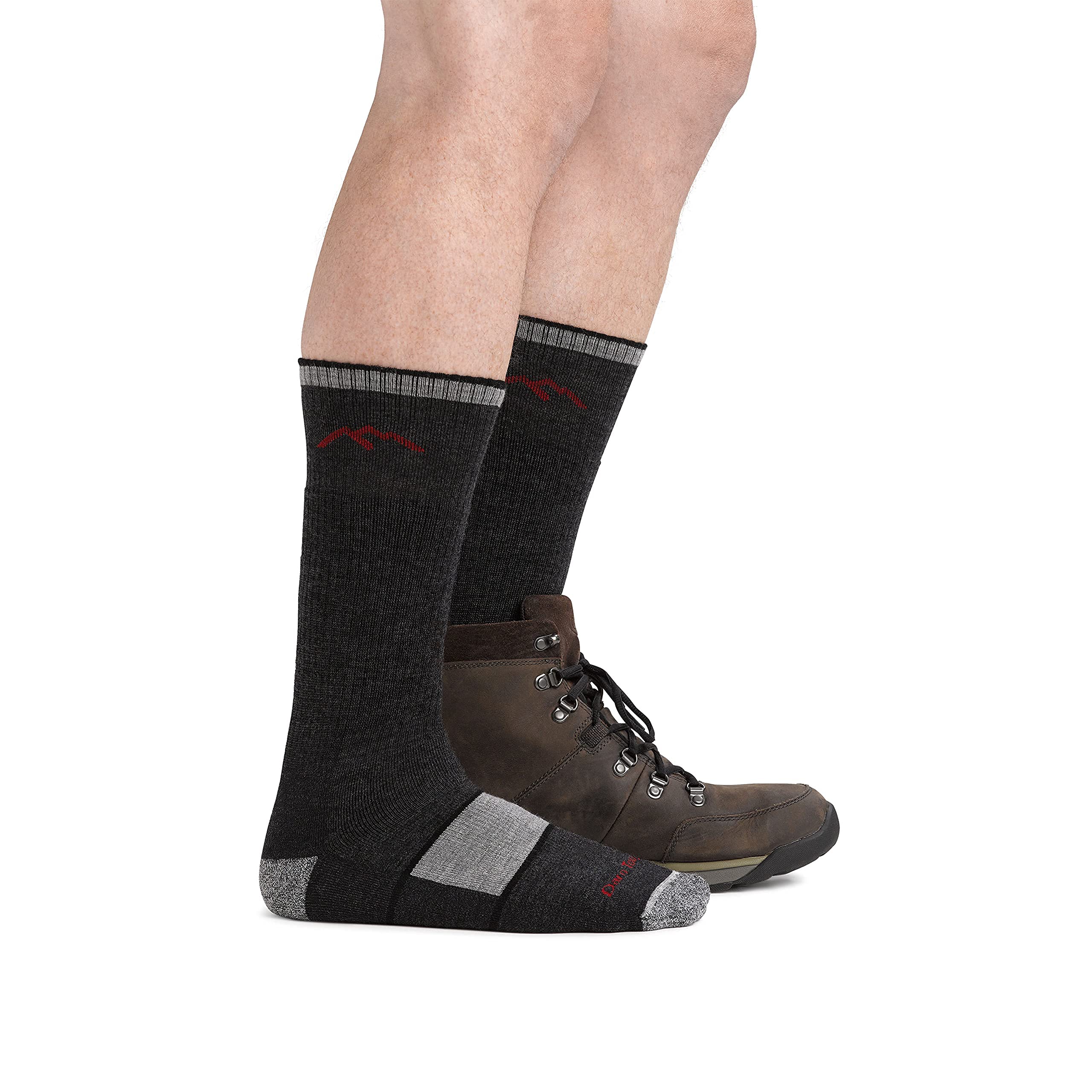 Darn Tough Men's Hiker Boot Sock Full Cushion (Style 1405) - 6 Pack Merino Wool Socks for Hiking, Trekking & Outdoor Adventures - Warm, Durable & Moisture-Wicking Performance Socks