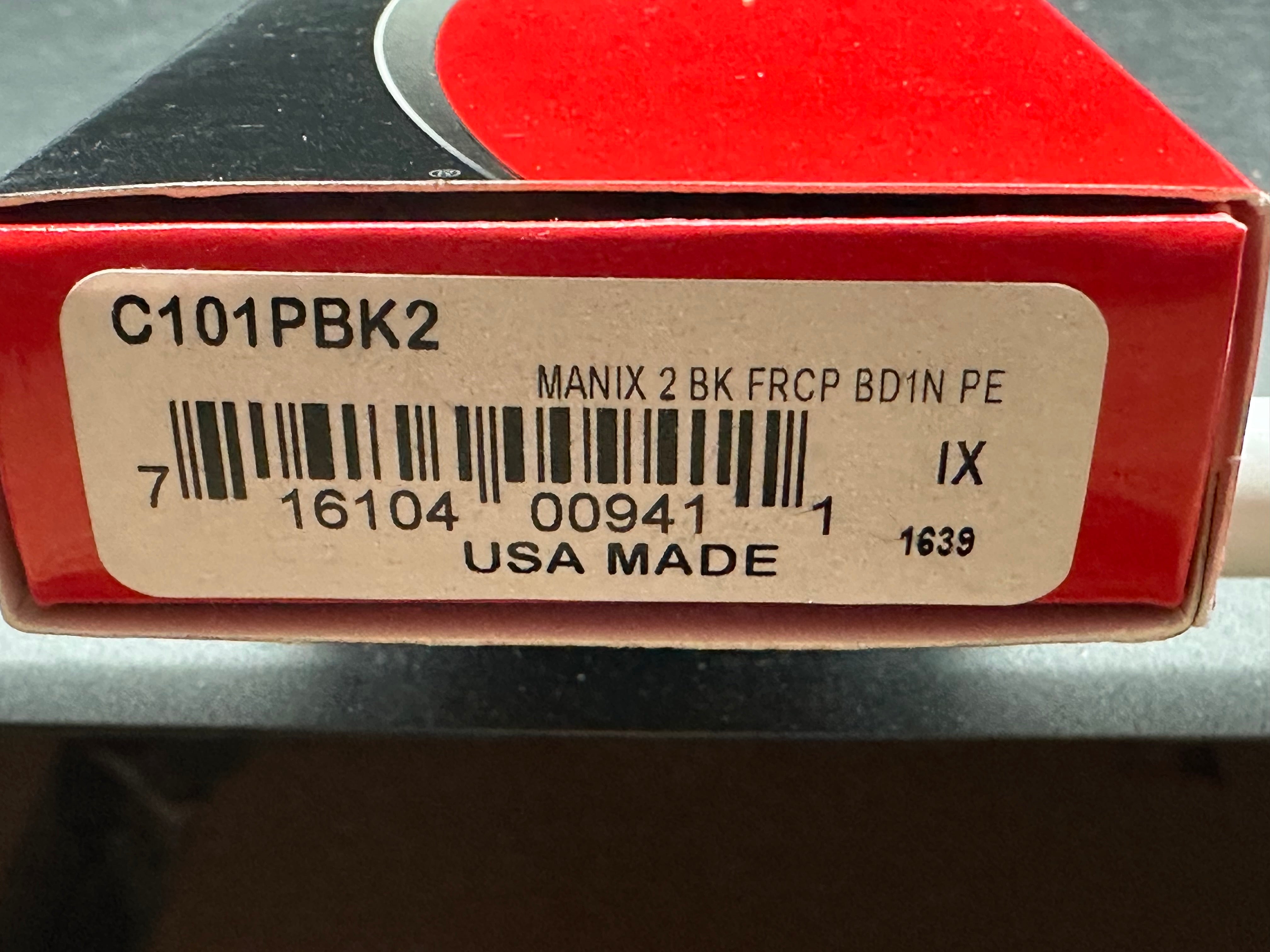 Spyderco Manix 2 Lightweight Folding Knife - 3.37