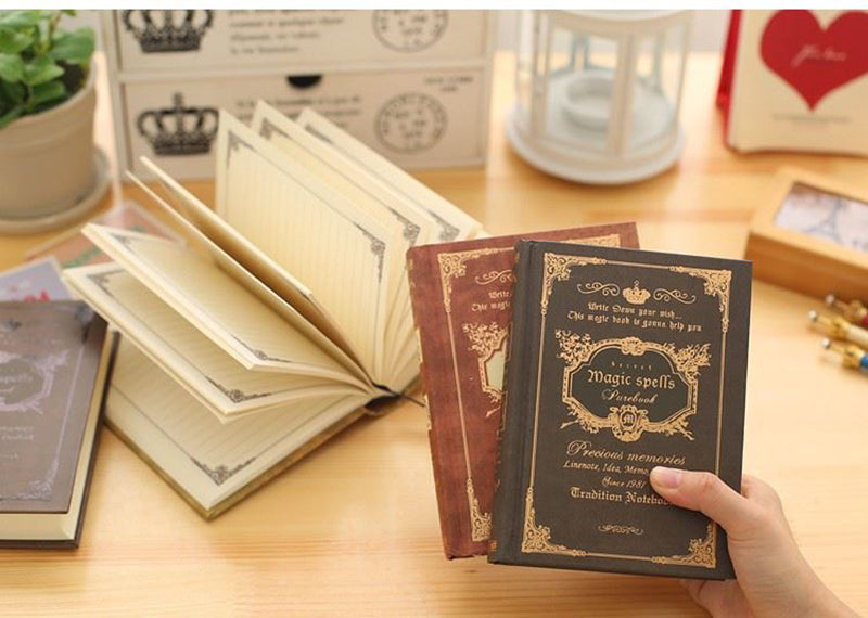 Magic Mini Spell Book - Enchanted Pocket Notebook for Witches & Wizards - Perfect for Spells, Potions & Witchcraft Rituals