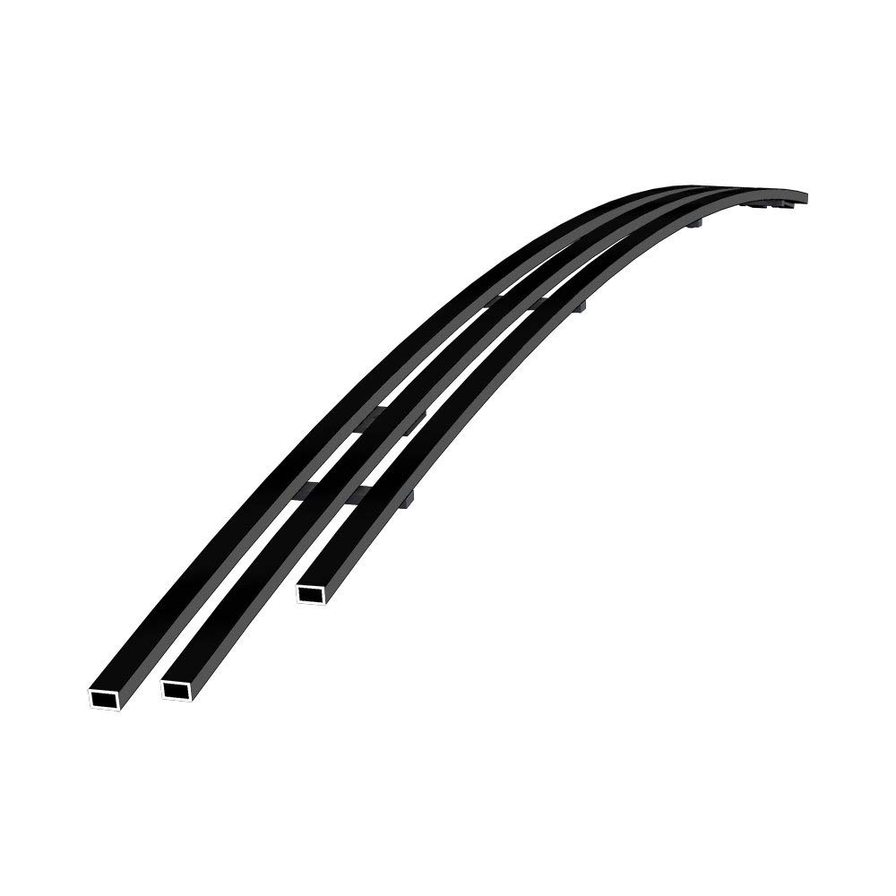 APS Black Billet Front Grill Grille Insert Compatible with Dodge Challenger 2009-2010 - D66608H Lower Bumper Replacement for Enhanced Style & Protection (Perfect for Car Upgrades & Customization)