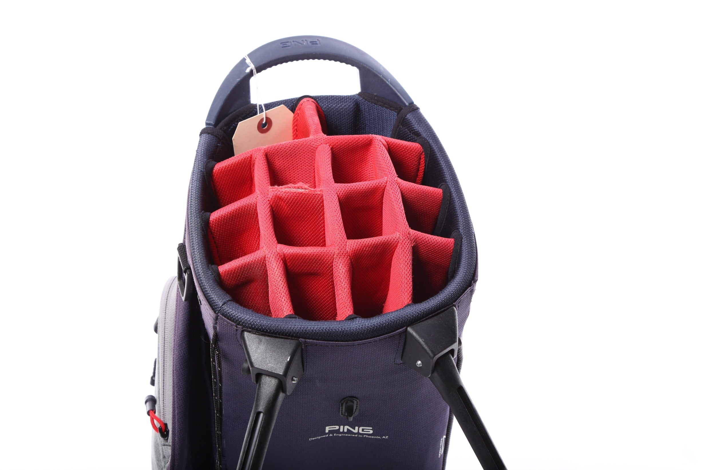 Premium 14-Way Divider Golf Stand Bag with 5 Pockets - Lightweight & Durable for Golfers - Perfect for Driving Range & Course Play