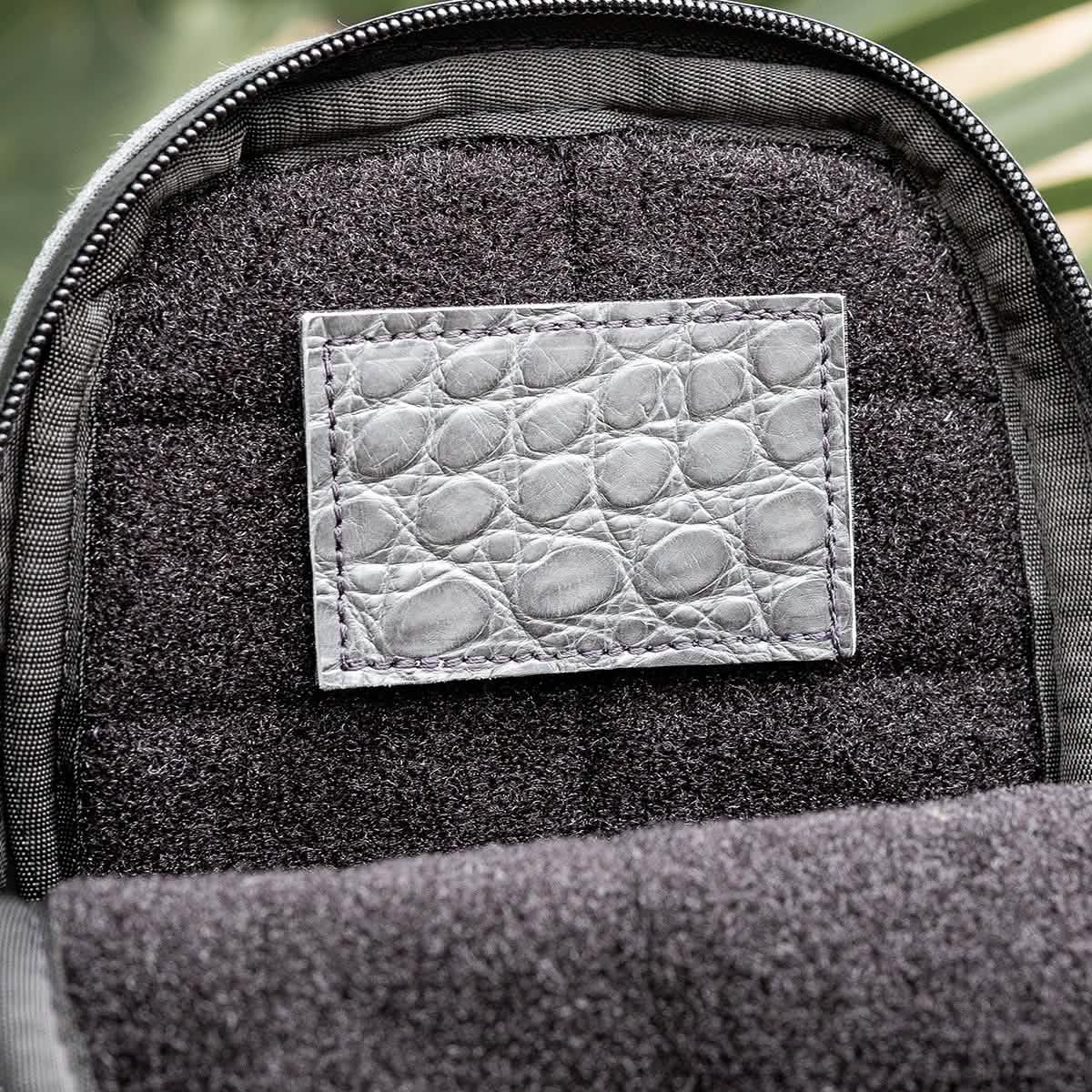 Everglades Mystery Leather Patches - Premium Handcrafted Leather Emblems by Built By Scars | Perfect for Jackets, Vests & Motorcycle Gear Customization