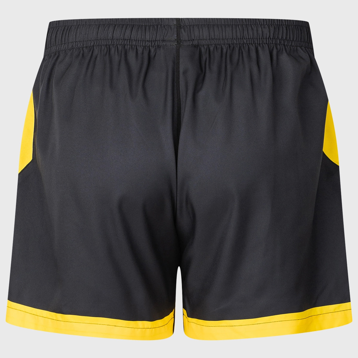 2025 Classic Hurricanes Super Rugby Performance Gym Shorts - Black | High-Quality Breathable Athletic Shorts for Rugby, Training & Workouts