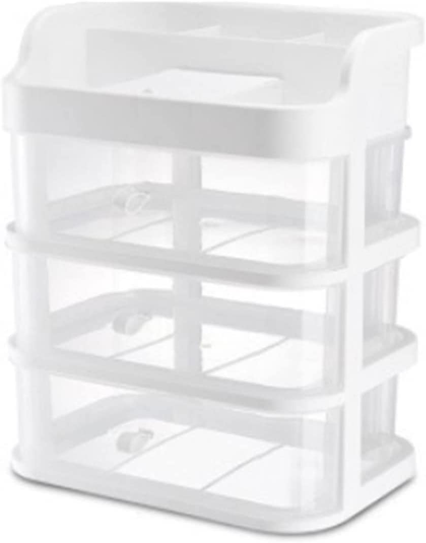 Cosmetic Organizer with Drawers - Skincare & Makeup Storage for Bathroom & Desktop