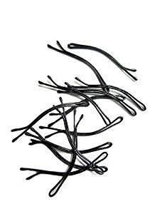 DEXO 30-Pack Black Metal Hair Pins for Women & Girls - Stylish Bun & Updo Hair Accessories for Everyday Styling, Weddings & Special Occasions