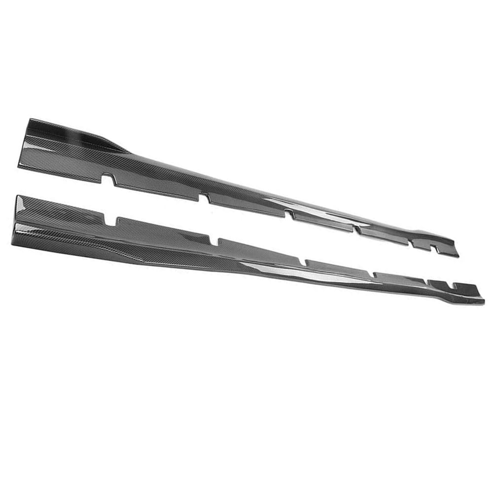 Carbon Fiber Side Skirts Panel Kit for Dodge Charger Widebody 2020-2022 - Rocker Panel Splitter Extension (1 Pair) - Enhance Style & Aerodynamics for Street Racing & Car Shows