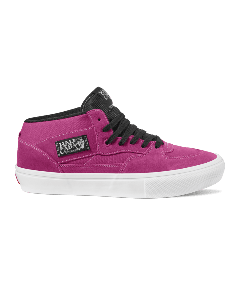 VANS Skate Half Cab Shoes for Men & Women - Pop Hot Pink Skateboarding Sneakers | Durable & Comfortable for Streetwear & Casual Wear