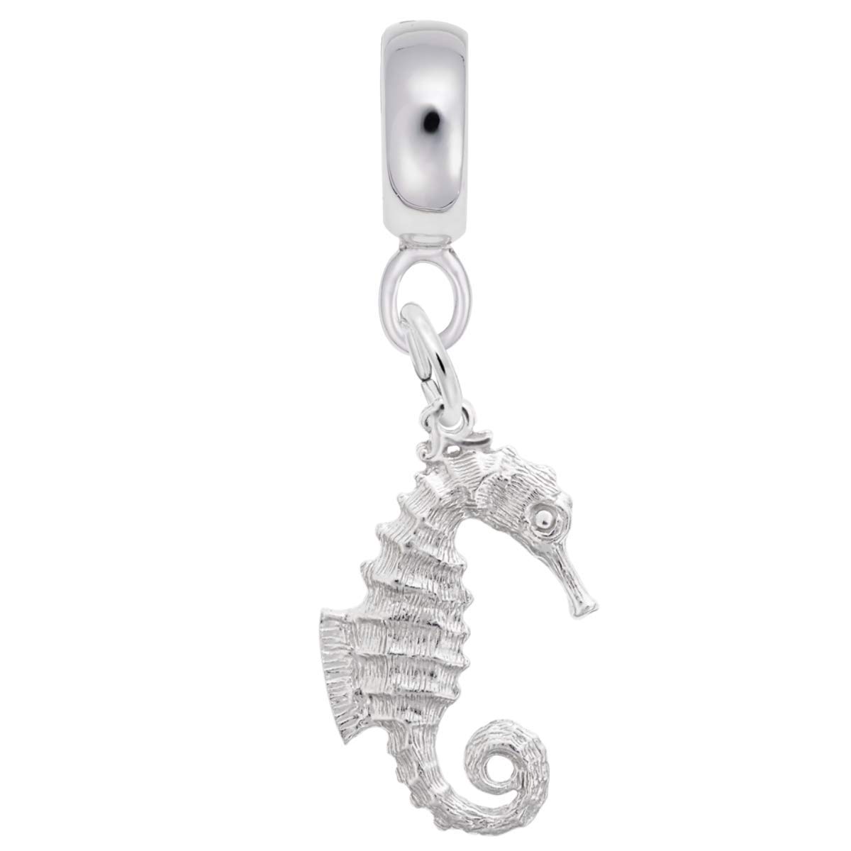 Seahorse Charm Dangle Beads for Jewelry Making - DIY Bracelet & Necklace Charms - Perfect for Beach Themed Accessories, Gifts, and Summer Fashion