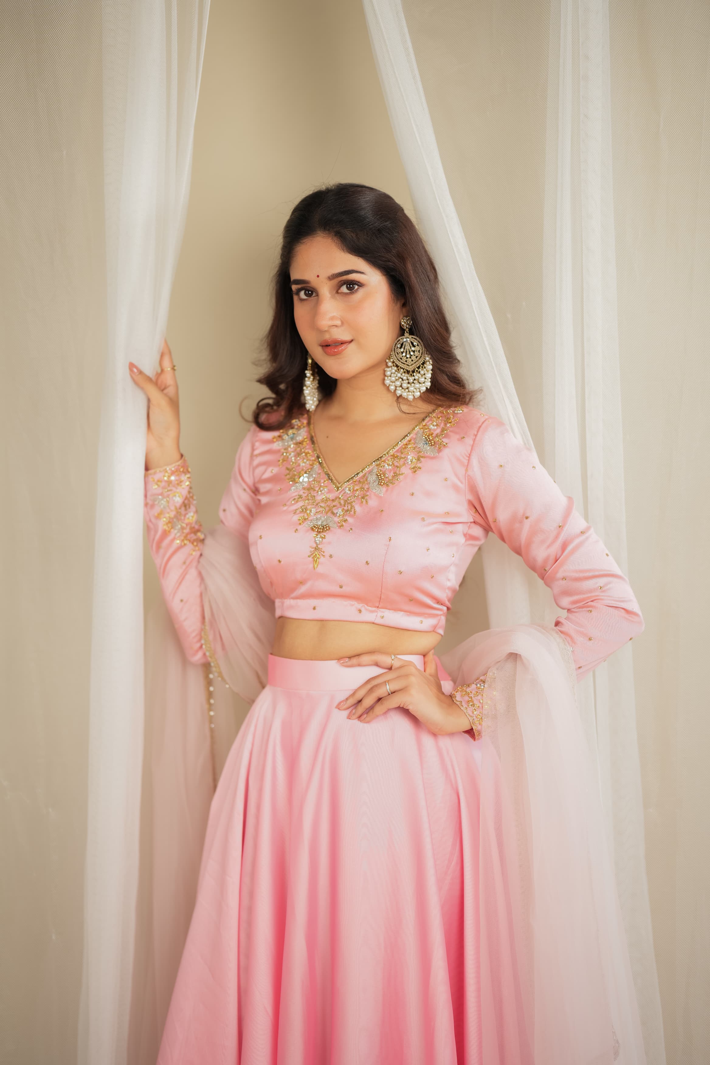 Aaradhya Premium Designer Lehenga Choli for Women | Indian Traditional Bridal Wedding Dress | Perfect for Festivals, Parties & Special Occasions