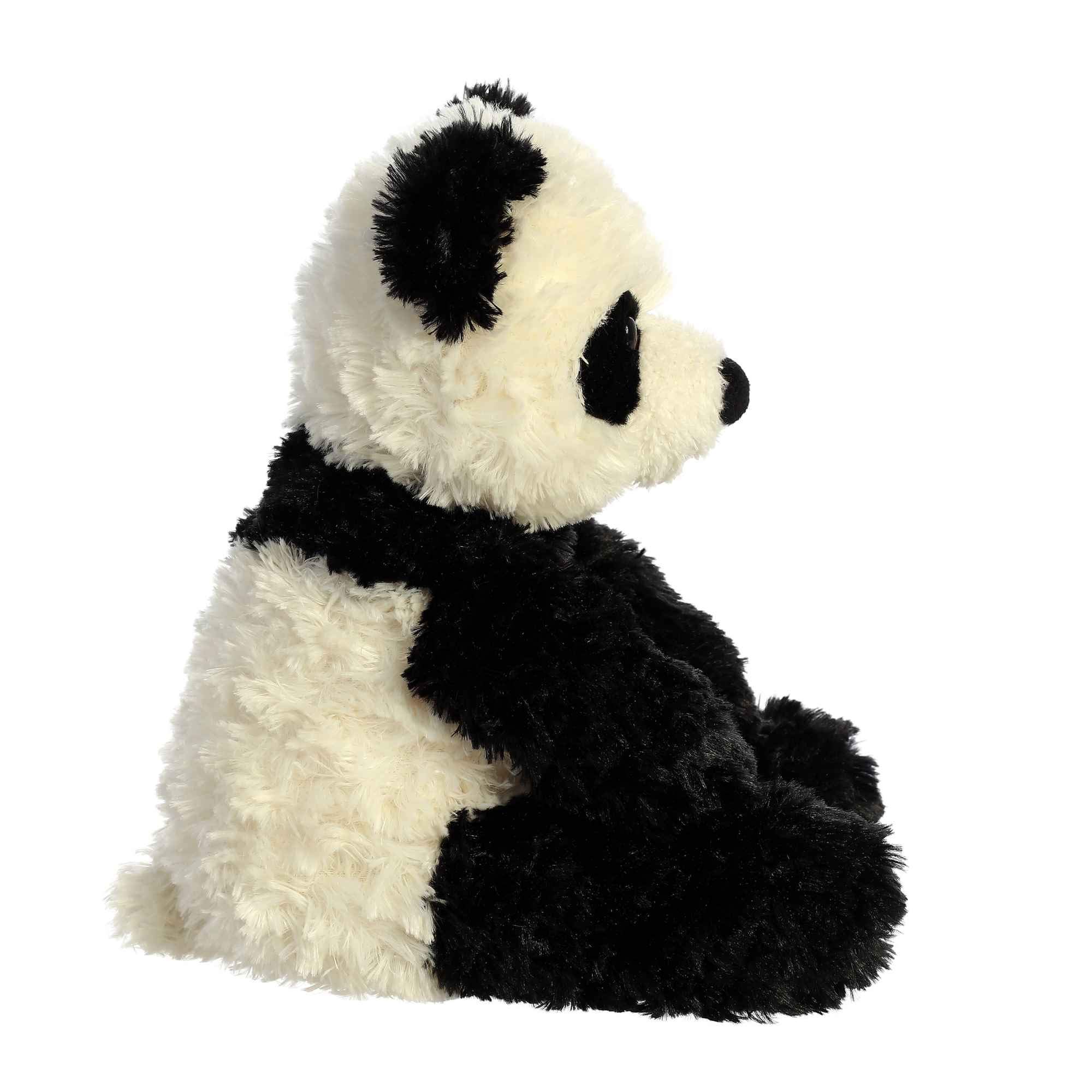Aurora® Snuggly Tubbie Wubbies™ 12 Inch Black Panda Stuffed Animal - Soft Plush Toy for Kids, Comforting Companion for Sleep & Anxiety Relief - Perfect for Cuddling, Nursery Decor, and Imaginative Play