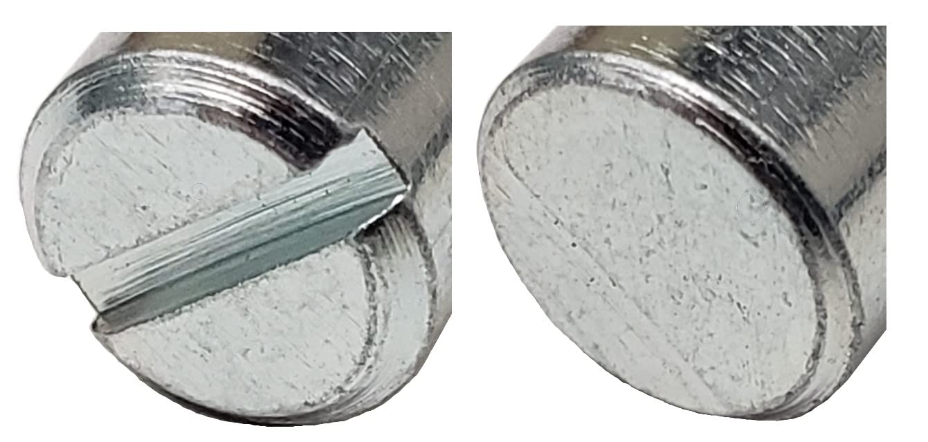 400 Pack 1/4-20 20mm x 10mm Zinc-Plated Cross Dowels Barrel Nuts for Furniture Assembly, CNC Machined - Perfect for Bed Frames, Cabinets & DIY Projects