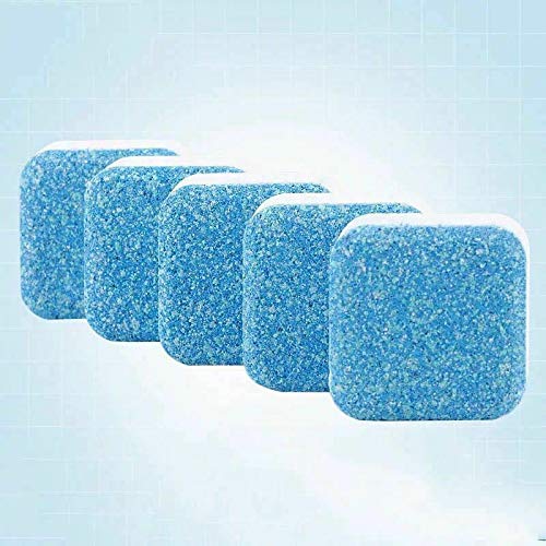 Allkpoper Washing Machine Cleaner Tablets - 20 Pack, Professional Strength Effervescent Descaler for Stain & Odor Removal | Deep Clean Washer, Front Load & Top Load Machines | Eliminates Mold, Limescale & Bad Smells | Ideal for Laundry Appliances, Home & Apartment Use