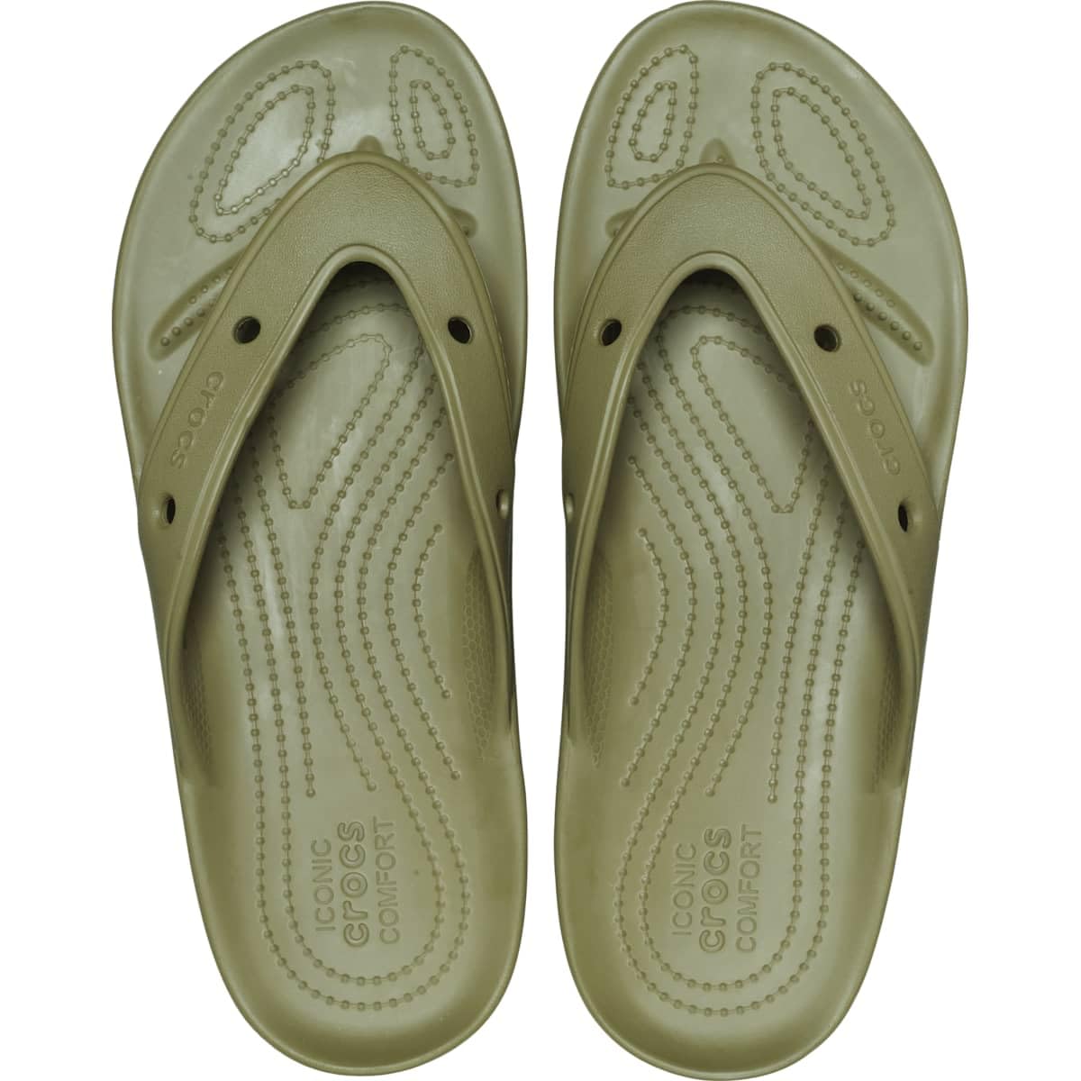 Crocs Unisex-Adult All-Terrain Flip Flops - Comfortable Beach Sandals for Men & Women - Perfect for Pool, Vacation, and Outdoor Adventures