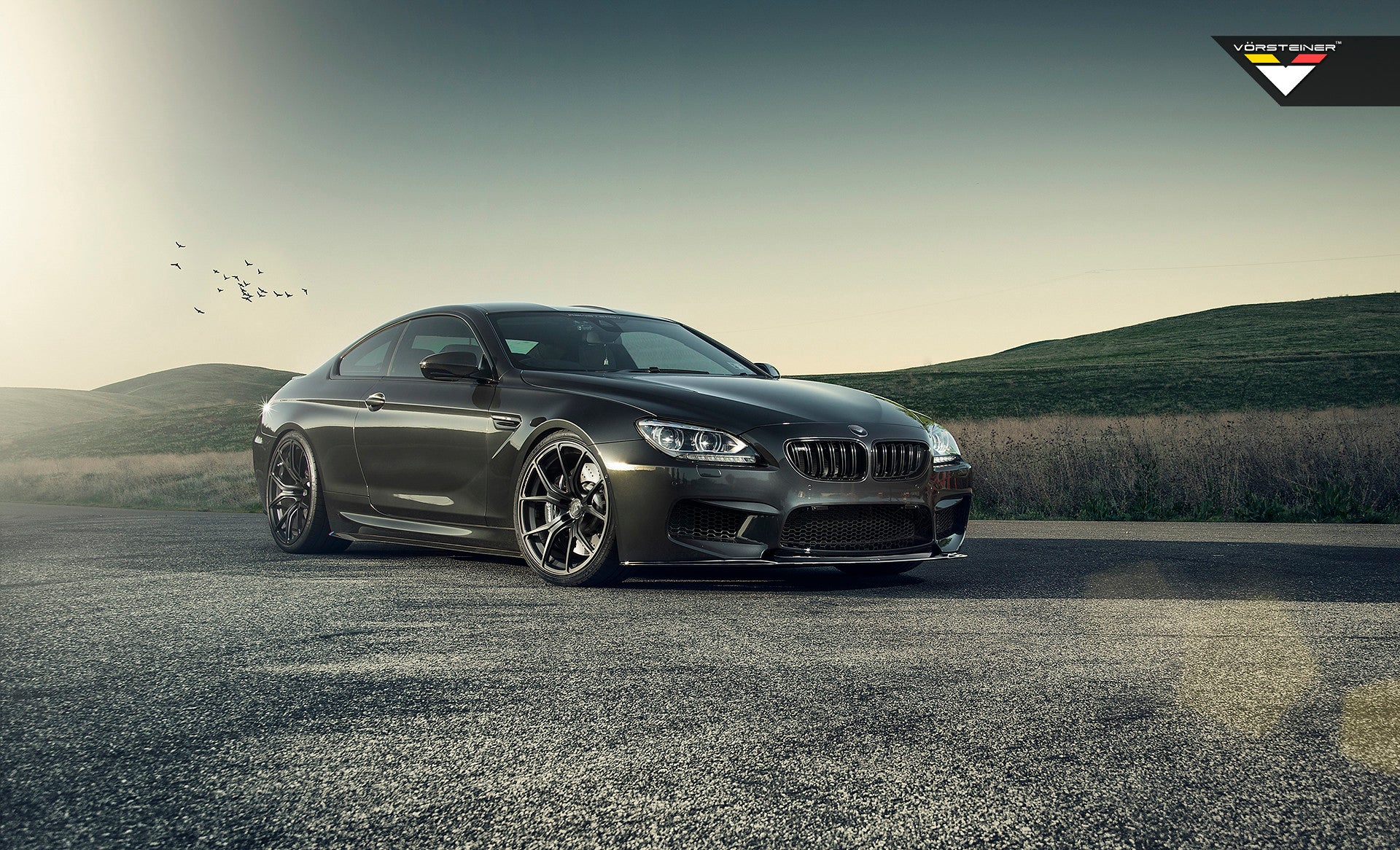 BMW F12 M6 V Style GTS V Aero Performance Front Bumper Lip Spoiler - Carbon Fiber Car Body Kit for Enhanced Aerodynamics & Sporty Look - Perfect for Racing, Car Shows & Street Performance Upgrades