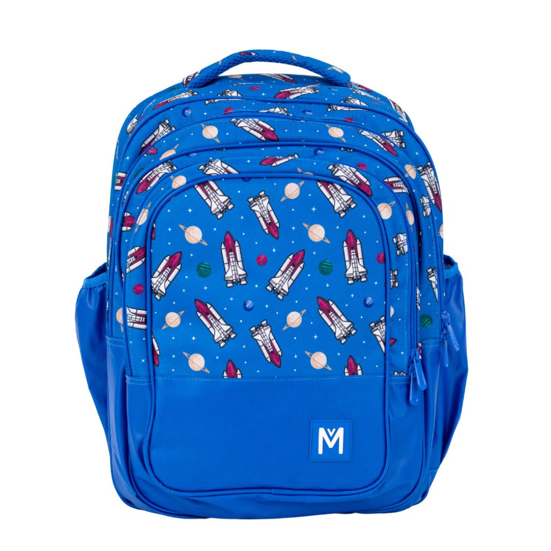 Montii.Co Galactic Backpack - Stylish & Durable Travel Backpack for Men & Women - Perfect for School, Work, Gym & Outdoor Adventures