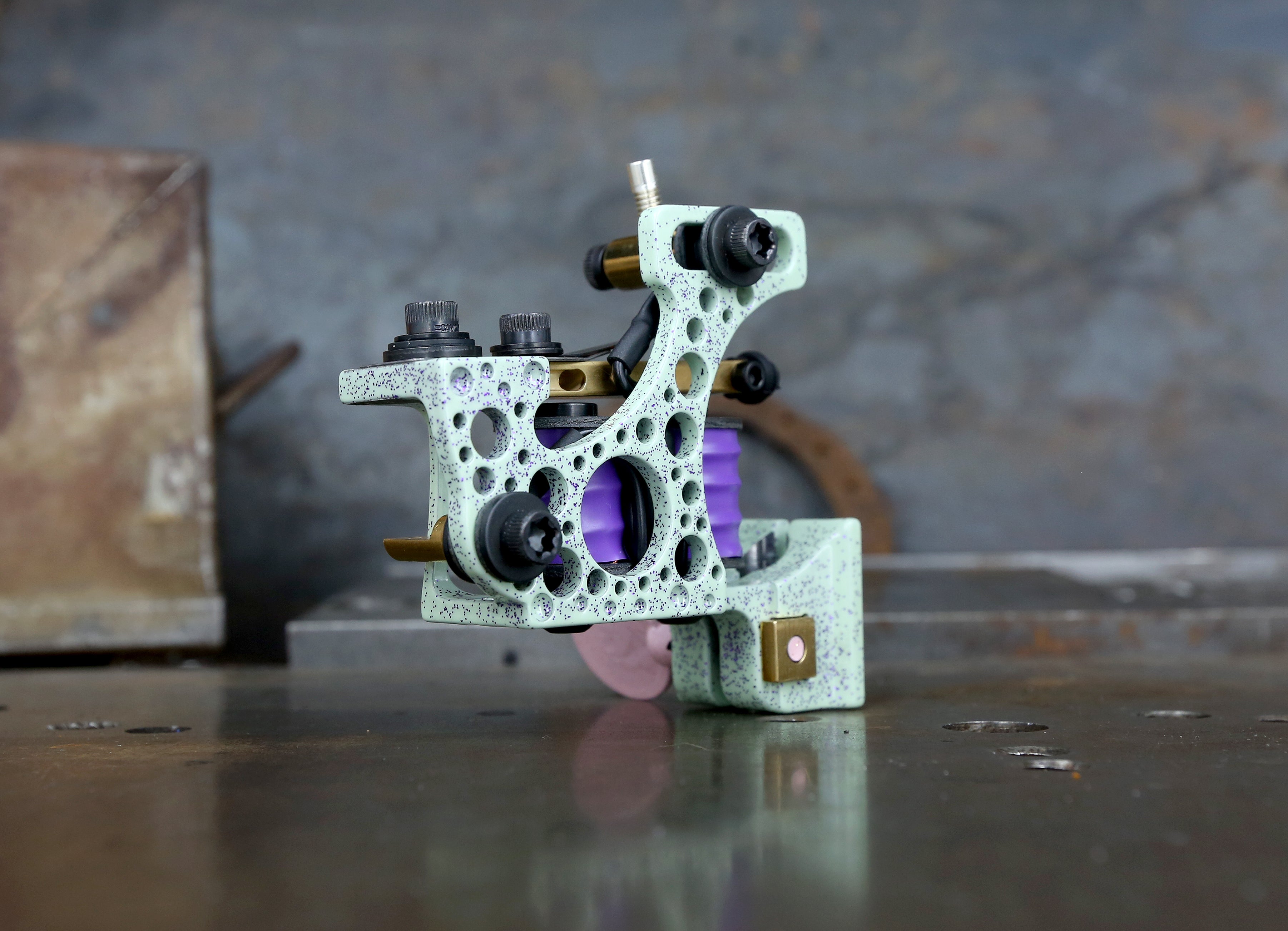 New Limited Edition Destroy Troy Franklin Liner - Purple Seafoam Sparkle | Perfect for Skateboarding, Longboarding & Street Style | High-Performance Skateboard Wheels