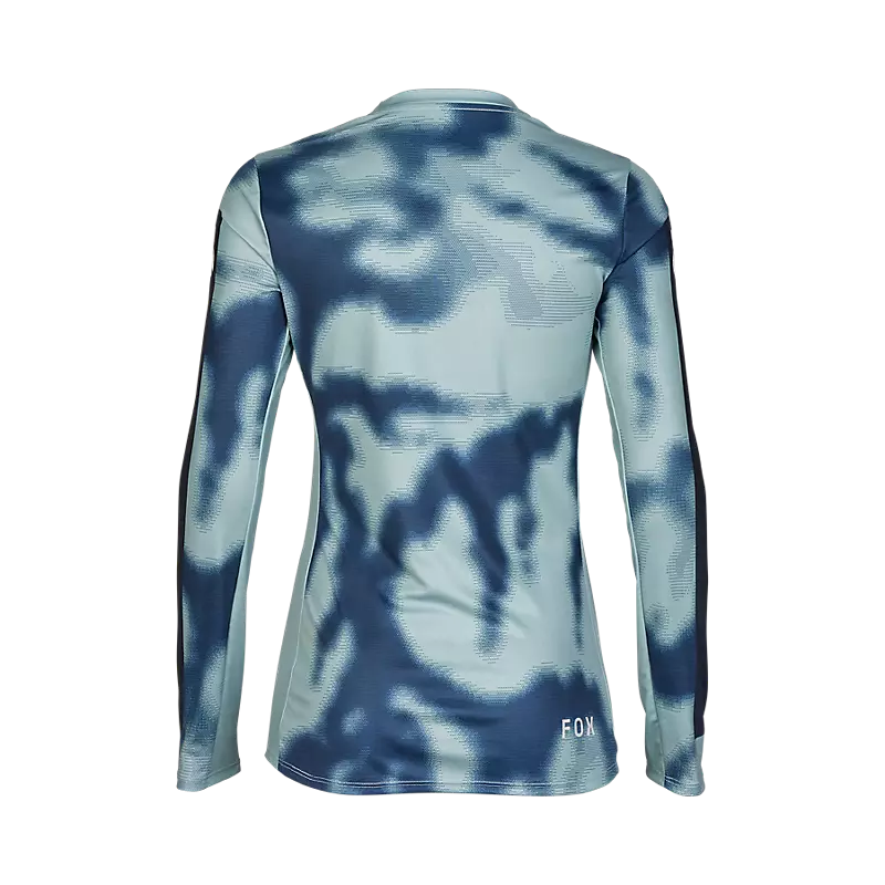 Fox Women's Ranger Long Sleeve Cycling Jersey 2024 - Breathable & Comfortable for Road Biking & Mountain Biking