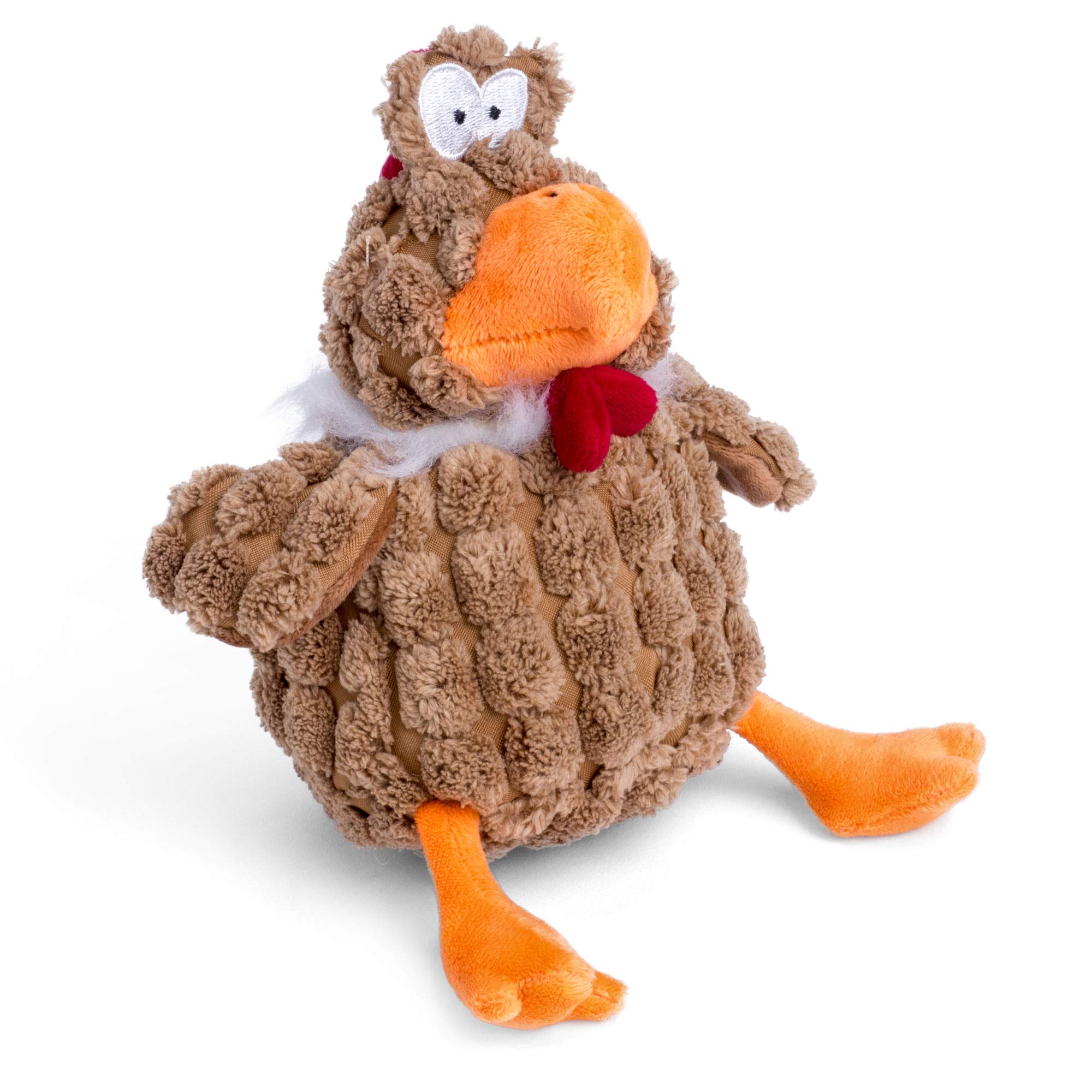 Farmyard Buddies Durable Chunky Chicken Dog Toy - Interactive Chew Toy for Small & Medium Dogs, Perfect for Playtime & Training