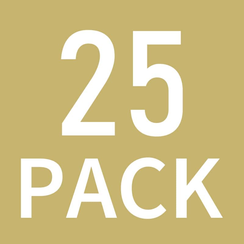 Matte Gold-25pack