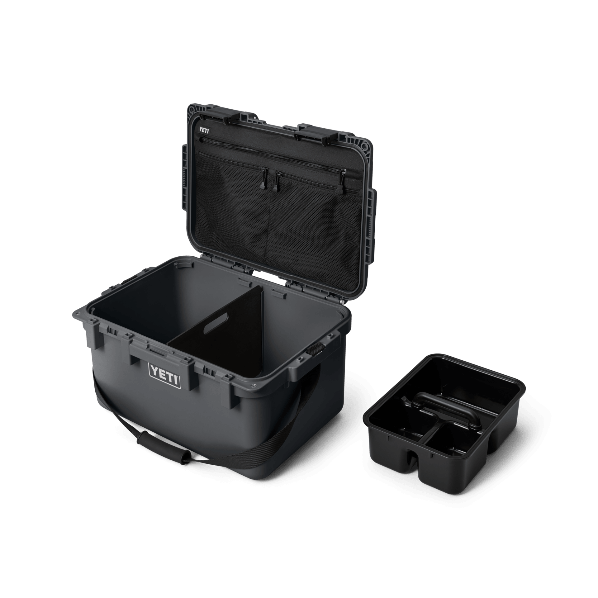Loadout Gobox 30 2.0 Gear Case - Durable Waterproof Storage Box for Camping, Hiking & Outdoor Gear - Charcoal Gray