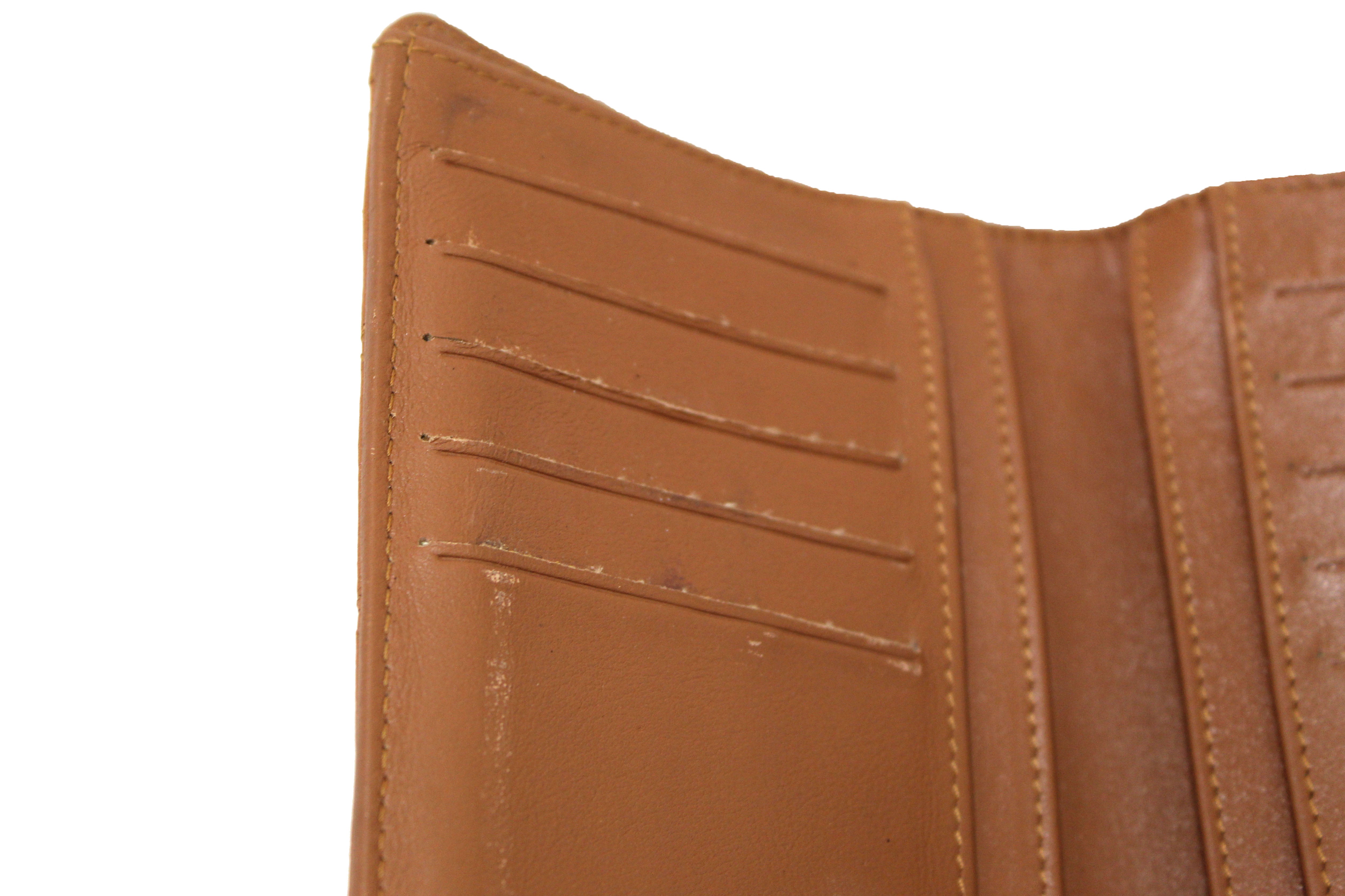 Authentic Chanel Vintage Brown Quilted Caviar Leather Bifold Wallet for Women - Luxury Designer Handmade Purse with Credit Card Slots - Perfect for Everyday Use, Gift Giving & Special Occasions