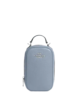Coach Eva Phone Crossbody Bag - Stylish Leather Purse for Women with Adjustable Strap - Perfect for Everyday Use, Travel & Shopping